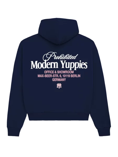 Prohibited Tréning póló Modern Yuppie sötétkék / világos-rózsaszín fehér