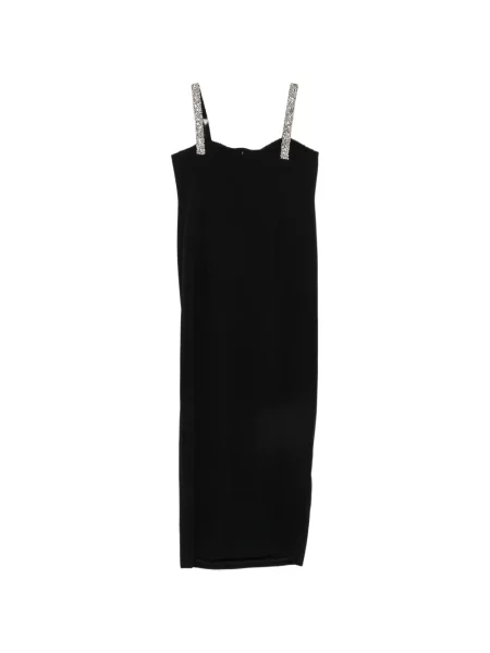 Rochie maxi Marina Rinaldi fără mâneci negru