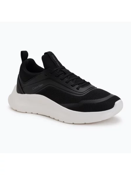 Încălțăminte pentru femei Calvin Klein Light Runner Sock Mesh Lycra ck black negru