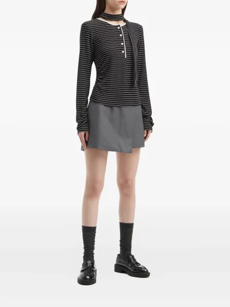 Bluzka B+ab w paski czarna