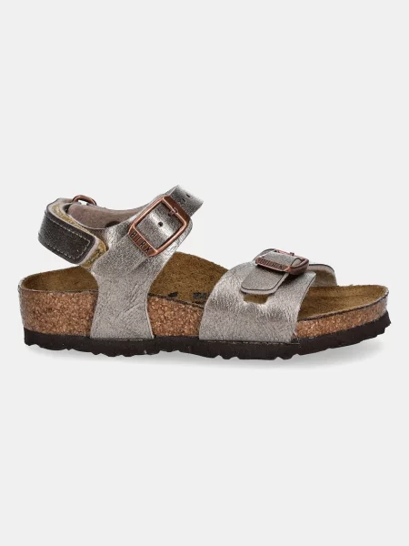 Birkenstock Detské sandále Rio AS Kids hnedá