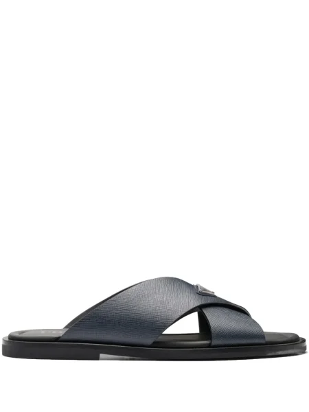 Sandale Prada din piele albastru