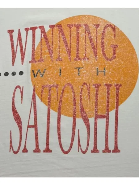 Tricou Satoshi Nakamoto fără mâneci