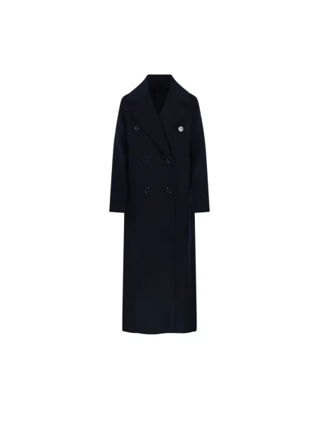 Płaszcz Max Mara wełniany niebieski