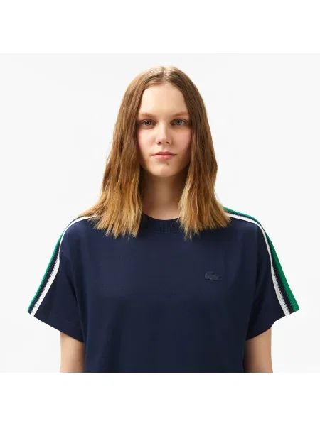 Lacoste T-Shirt granatowy