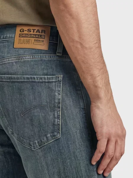 Прямі джинси G-star Raw сині