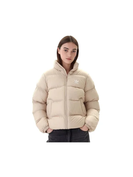 Geacă cu puf Adidas bej