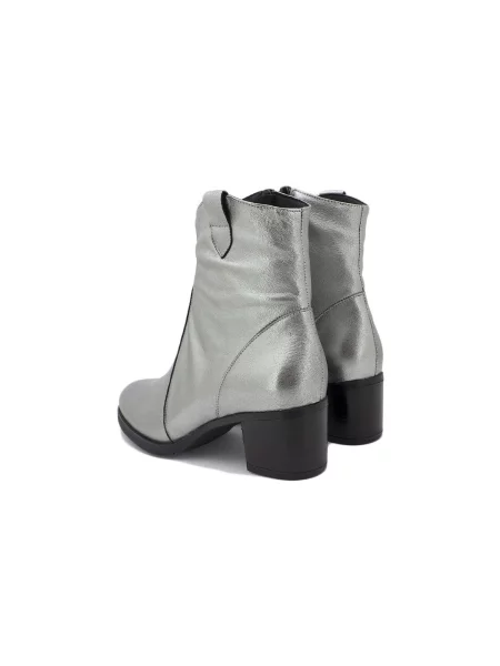 Pantofi Piesanto argintiu