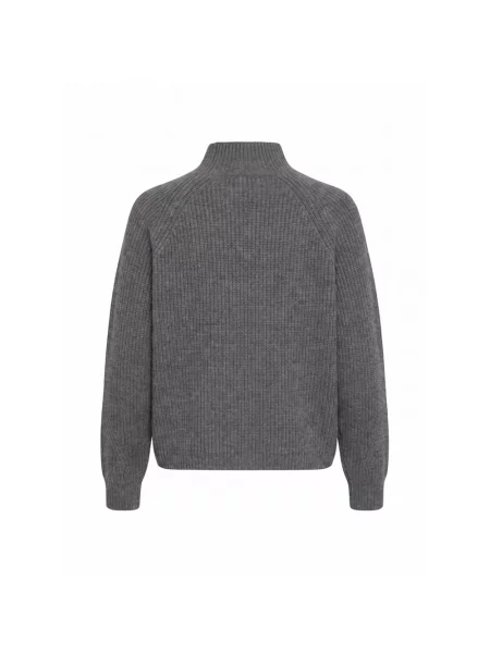 Sweter Max Mara Studio wełniany szary