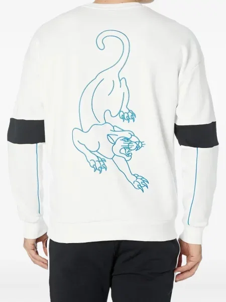 Hanorac crewneck Puma alb