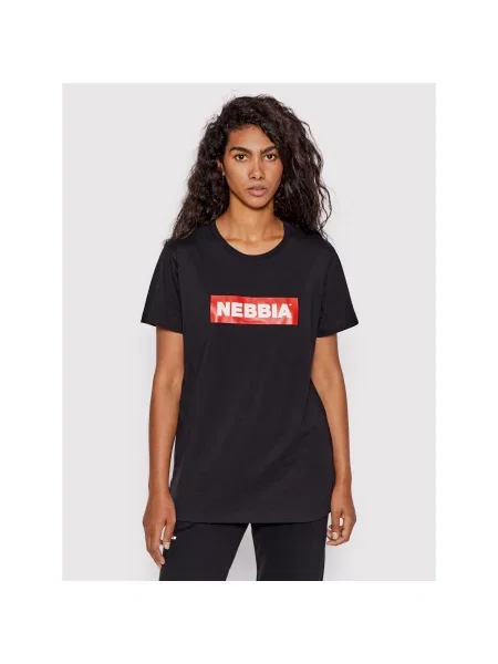 NEBBIA T-shirt Regular Fit crna