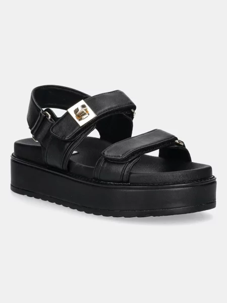 Sandale Steve Madden cu platformă negru