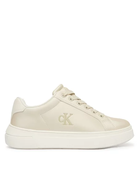 Superge Calvin Klein Low Cut Lace Up bež