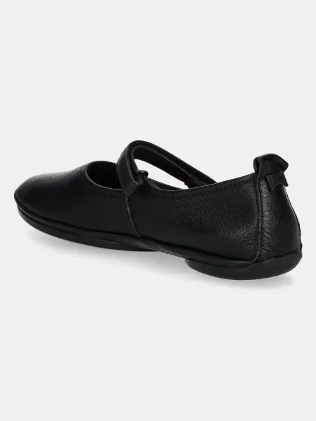 Кожаные балетки Camper черные