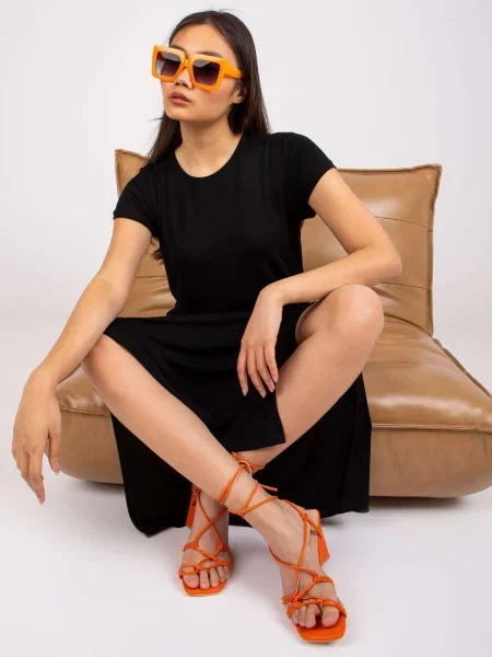 Oblekové šaty Basic Feel Good černé