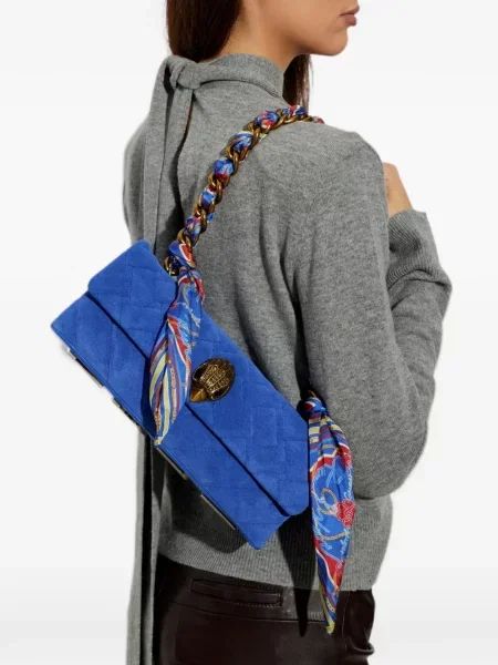 Šál Kurt Geiger London modrá