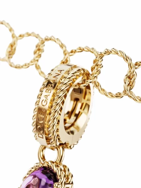 Pakabukas Dolce & Gabbana akmenys geltona