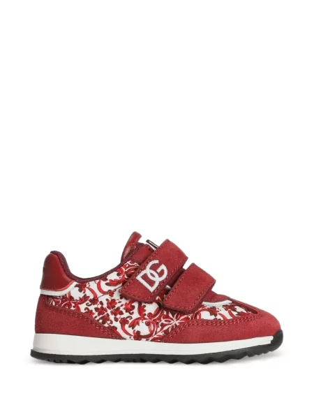 Sneakersy dziecięce Dolce And Gabbana czerwone