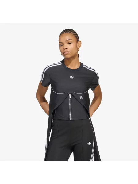 Tricou adidas Corset Tee Black L negru
