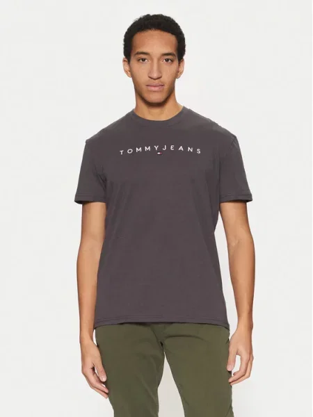 Majica Tommy Jeans črna