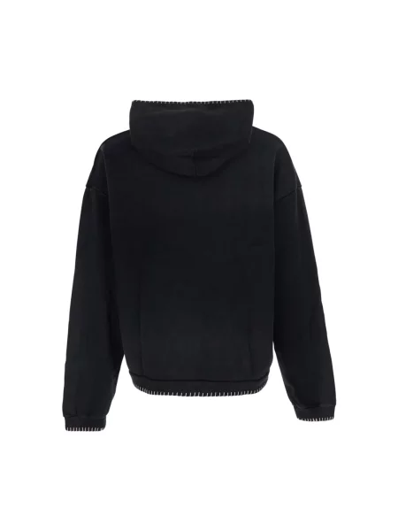 Bluza z kapturem Found z kapturem z logo czarna