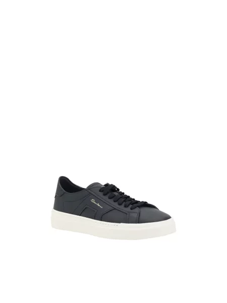 Sneakersy Santoni niebieskie