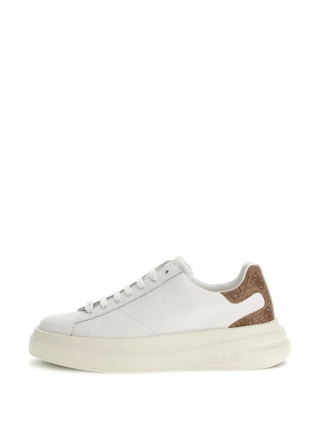 Sneakerși Guess alb