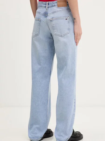 Tommy Jeans jeansy straight niebieskie