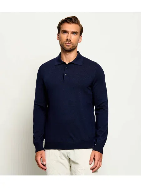 Tricou polo Fay de lână