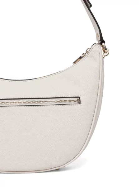 Crossbody táska Guess autogrammal fehér