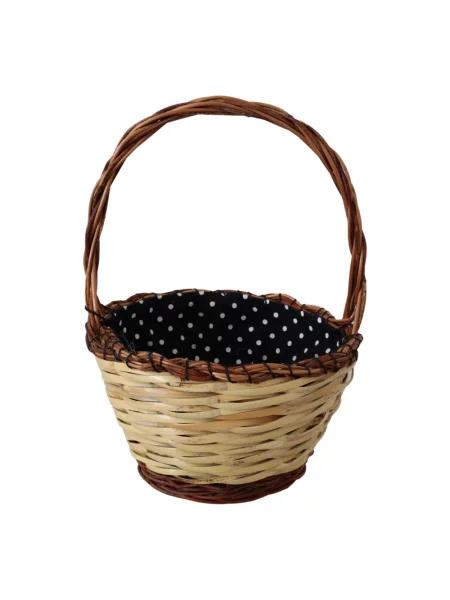 Torebka Dolce And Gabbana pleciona beżowa