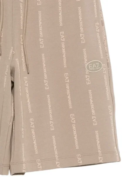 Pantaloni scurți Ea7 Emporio Armani cu imagine