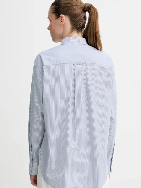 Košile Levi's HARLIE NOVELTY BF SHIRT regular s klasickým límcem modrá