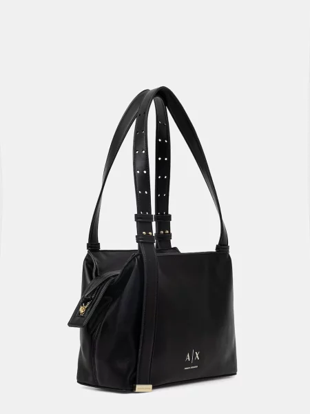 Geantă Armani Exchange negru