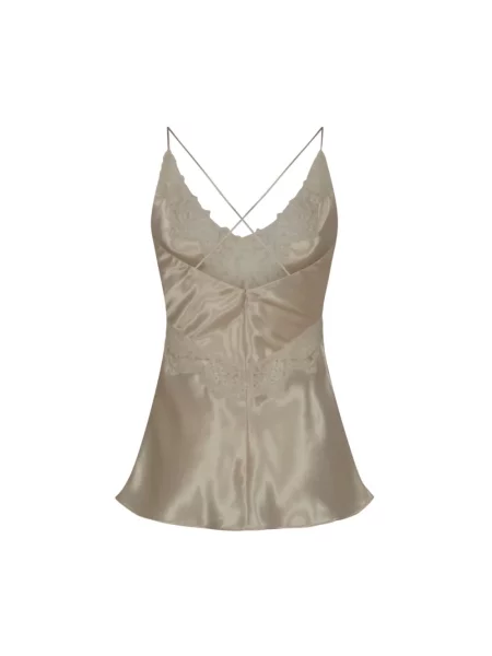 Top Alberta Ferretti beżowy