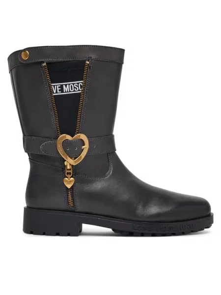 LOVE MOSCHINO Μποτάκια μαύρο