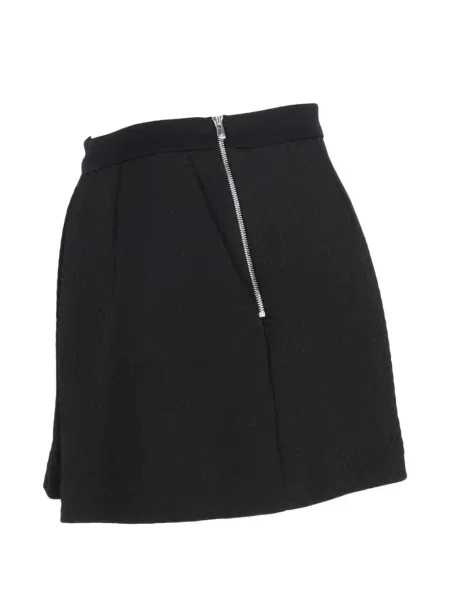 Spodnie Sandro w kształcie litery A czarne