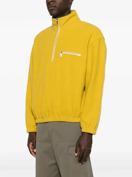 Hanorac din fleece Rier din fleece galben