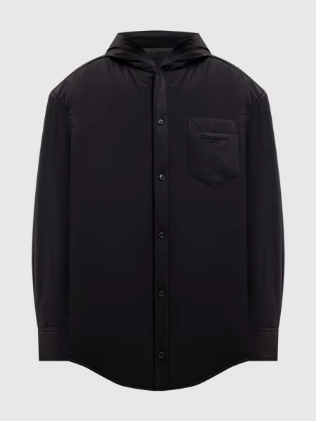 Куртка в стилі сорочки Alexander Wang чорна
