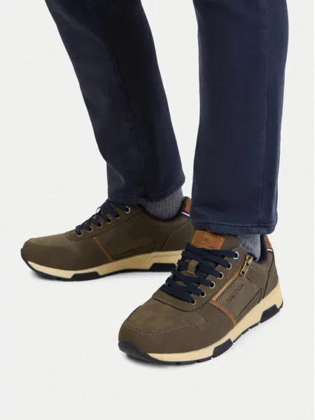 Nautica Сникърси V5 Каки