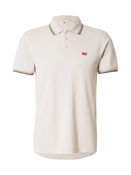 LEVI'S ® Tricou Housemark Polo oliv / alb bej