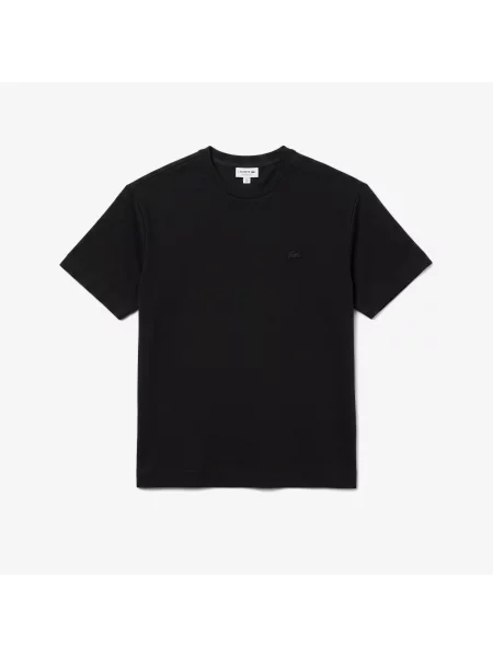 Lacoste Koszulka Oversize czarna