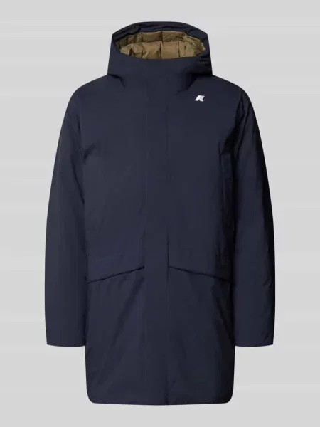 Parka z kapturem model JARNO' K-way granatowa