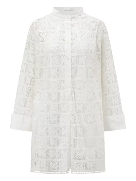 Haftowana bluzka Into The East biała