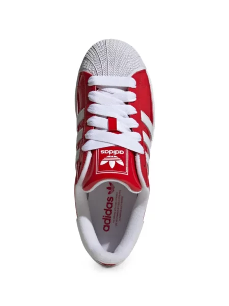 Sneakerși Adidas Predator cu buline alergare din satin alb