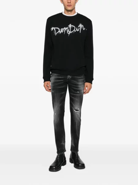 Hanorac Dondup cu imagine negru