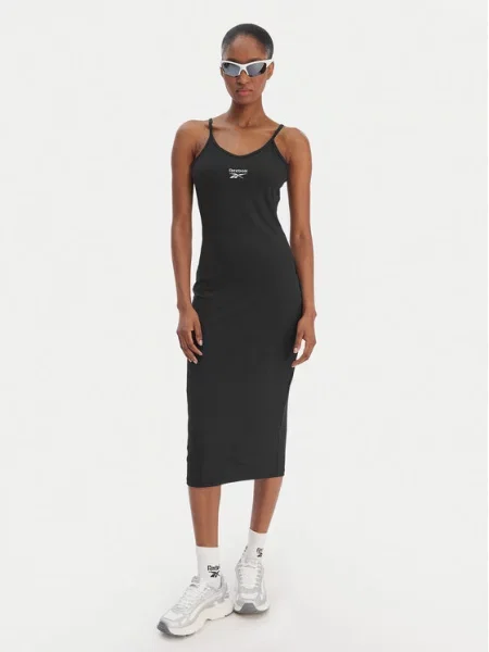 Reebok Sukienka codzienna Madaleine czarny