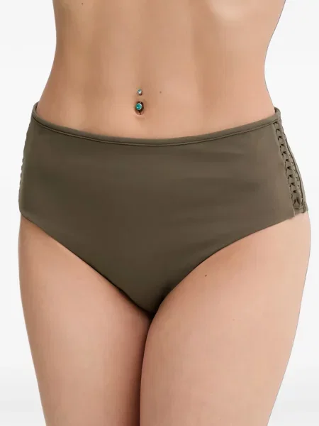 Magas derekú bikini Chantelle zöld