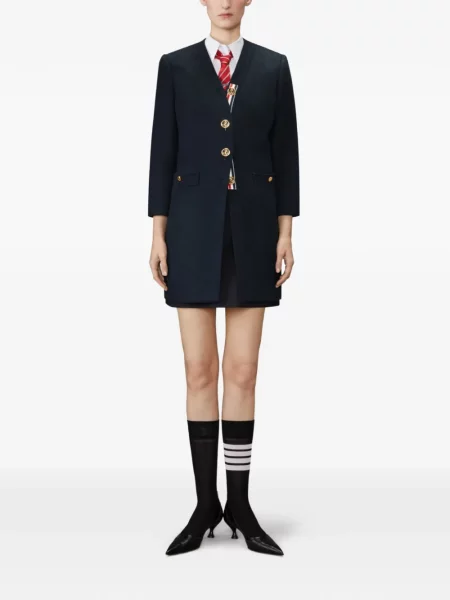 Palton Thom Browne albastru