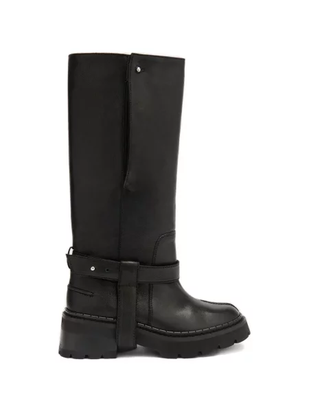 Botine By Far biker negru